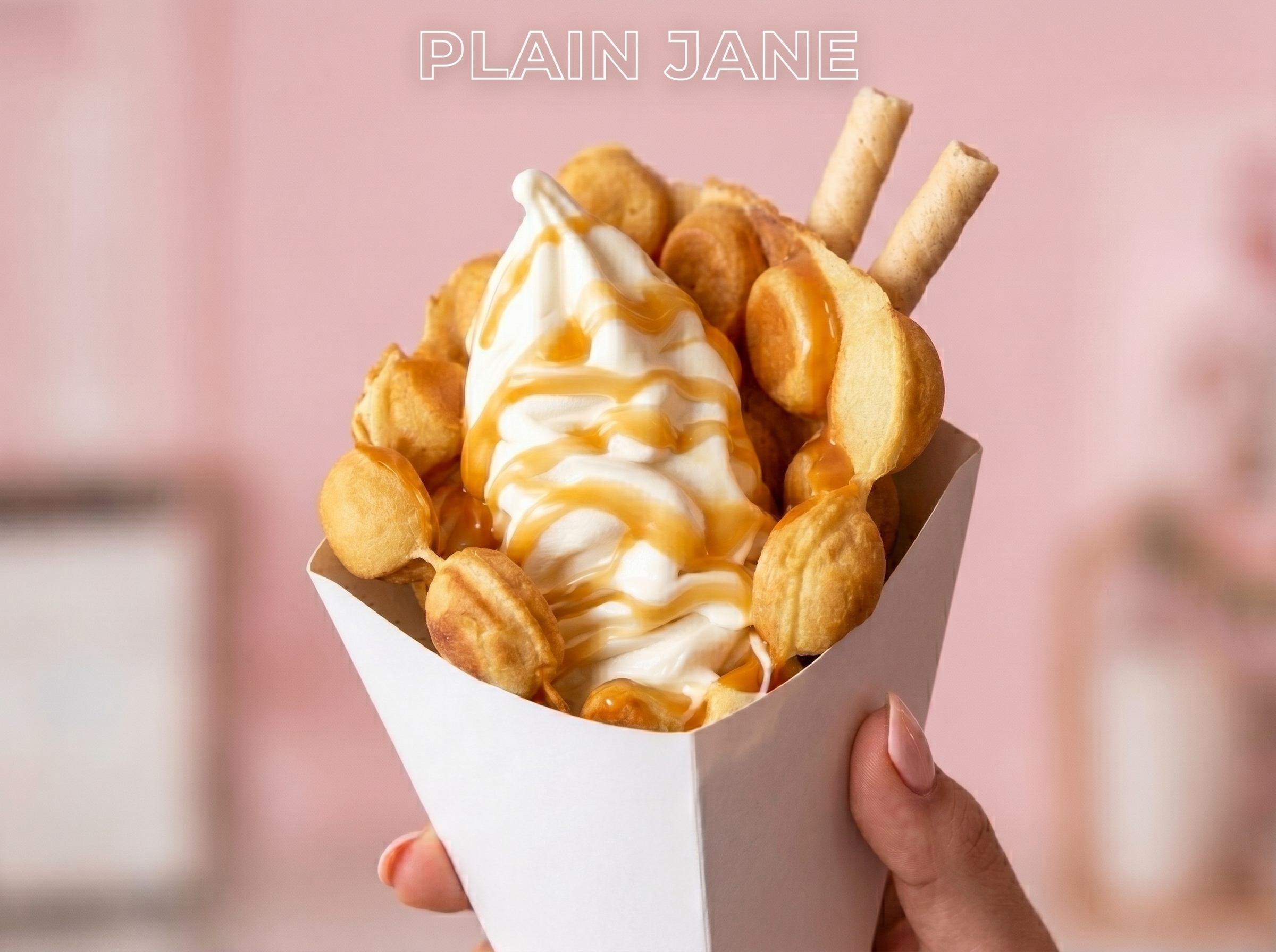Plain Jane Bubble Waffle